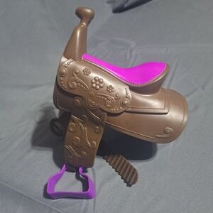 Paradise Kids Plastic Horse Saddle 18" Dolls Fits American Girl‎ Our Generation